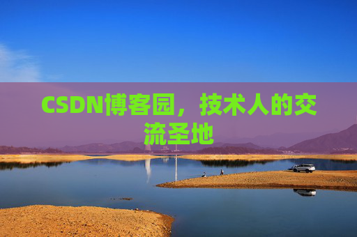CSDN博客园，技术人的交流圣地